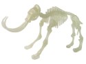 LEAN Toys Świecący W Ciemności Szkielet 3D Dinozaury Mamut w Jajku