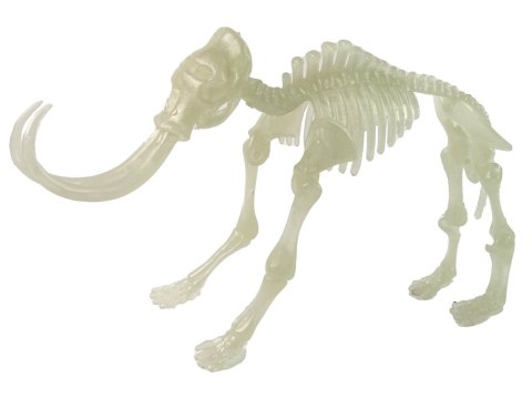 LEAN Toys Świecący W Ciemności Szkielet 3D Dinozaury Mamut w Jajku LEAN Toys Świecący W Ciemności Szkielet 3D Dinozaury Mamut w Jajku