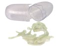LEAN Toys Świecący W Ciemności Szkielet 3D Dinozaury Mamut w Jajku
