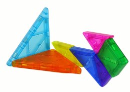 LEAN Toys Układanka Tangram 7 Magnetycznych Klocków Puzzle Kolorowe
