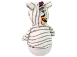 LEAN Toys Wańka Wstańka Zebra Lampka Muzyka
