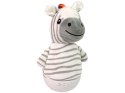 LEAN Toys Wańka Wstańka Zebra Lampka Muzyka