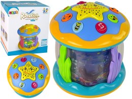 LEAN Toys Wielofunkcyjny Projektor Gwiazd Lampka Nocna Ocean Podwodny Świat