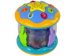 LEAN Toys Wielofunkcyjny Projektor Gwiazd Lampka Nocna Ocean Podwodny Świat