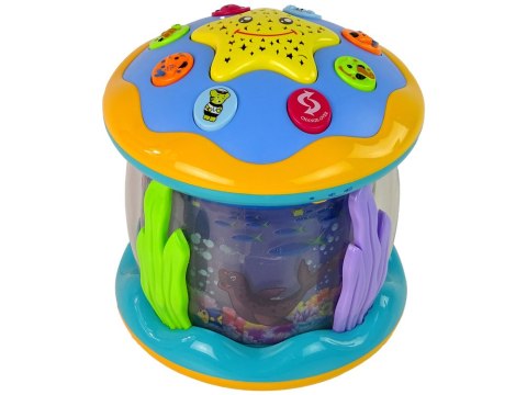 LEAN Toys Wielofunkcyjny Projektor Gwiazd Lampka Nocna Ocean Podwodny Świat LEAN Toys Wielofunkcyjny Projektor Gwiazd Lampka Nocna Ocean Podwodny Świat