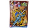 LEAN Toys Zestaw Niebieski Wojownika Miecz Tarcza z Pianki EVA.