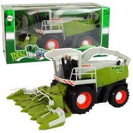 LEAN Toys Zielony Kombajn Ruchome Części Duży Heder do Kukurydzy MC 7166