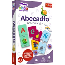 Trefl Gry Gra Edukacyjna dla dzieci Abecadło Mały Odkrywca Trefl 01945