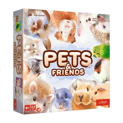 Trefl Gry Gra rodzinna Pets & Friends Trefl 02443 Trefl Gry Gra rodzinna Pets & Friends Trefl 02443
