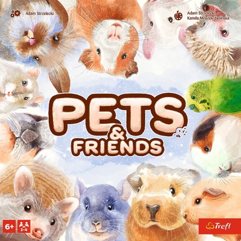 Trefl Gry Gra rodzinna Pets & Friends Trefl 02443 Trefl Gry Gra rodzinna Pets & Friends Trefl 02443