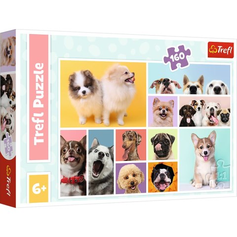 Trefl Puzzle Puzzle - 160 - Psia przyjaźń - Trefl 15412 Trefl Puzzle Puzzle - 160 - Psia przyjaźń - Trefl 15412