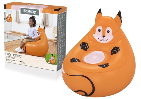 Bestway Dmuchany Fotel Lis 72 x 72 x 64 cm Bestway 75116 Bestway Dmuchany Fotel Lis 72 x 72 x 64 cm Bestway 75116