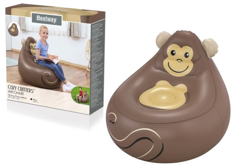 Bestway Dmuchany Fotel Małpka 72 x 72 x 64 cm Bestway 75116 Bestway Dmuchany Fotel Małpka 72 x 72 x 64 cm Bestway 75116