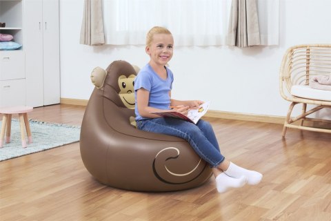 Bestway Dmuchany Fotel Małpka 72 x 72 x 64 cm Bestway 75116 Bestway Dmuchany Fotel Małpka 72 x 72 x 64 cm Bestway 75116