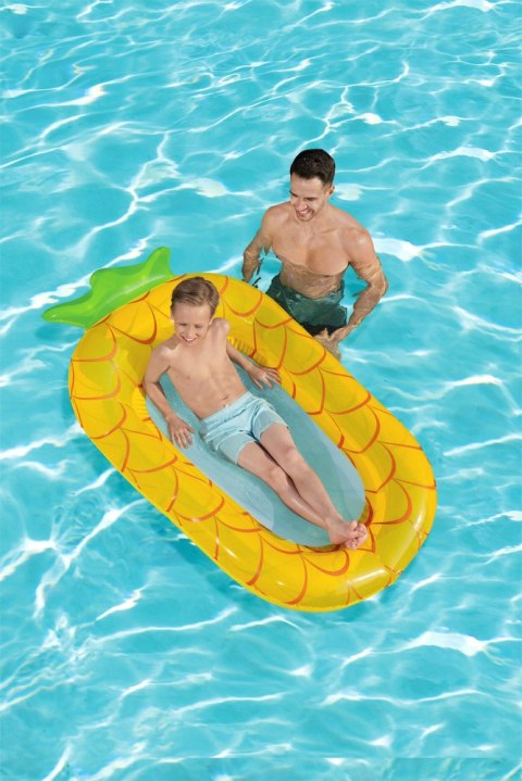 Bestway Dmuchany Materac z Siatką Ananas 186 x 112 cm Bestway 43644 Bestway Dmuchany Materac z Siatką Ananas 186 x 112 cm Bestway 43644