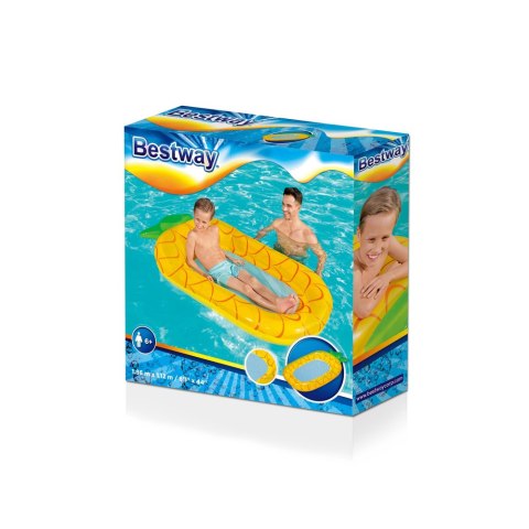 Bestway Dmuchany Materac z Siatką Ananas 186 x 112 cm Bestway 43644 Bestway Dmuchany Materac z Siatką Ananas 186 x 112 cm Bestway 43644
