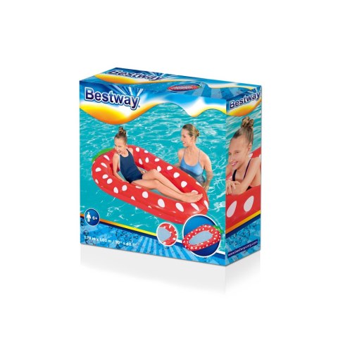 Bestway Dmuchany Materac z Siatką Truskawka 178 x 103 cm Bestway 43644 Bestway Dmuchany Materac z Siatką Truskawka 178 x 103 cm Bestway 43644