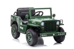LEAN CARS Auto Na Akumulator JH-103 Wojskowa Zieleń 4x4