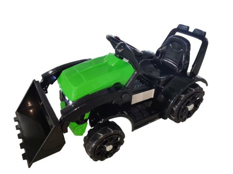 LEAN CARS Traktor na Akumulator ZP1001B Z Łyżką Klakson Zielony LEAN CARS Traktor na Akumulator ZP1001B Z Łyżką Klakson Zielony