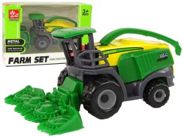 LEAN TOYS Pojazd Rolniczy Kombajn Zielony Mały