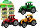 LEAN TOYS Pojazd Rolniczy Traktor Farma Duże Koła 3 Kolory