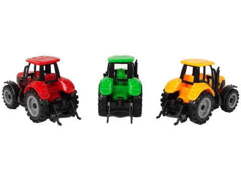 LEAN TOYS Pojazd Rolniczy Traktor Farma Duże Koła 3 Kolory LEAN TOYS Pojazd Rolniczy Traktor Farma Duże Koła 3 Kolory