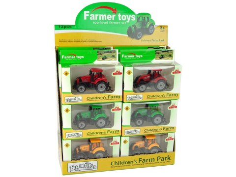 LEAN TOYS Pojazd Rolniczy Traktor Farma Duże Koła 3 Kolory LEAN TOYS Pojazd Rolniczy Traktor Farma Duże Koła 3 Kolory