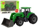 LEAN TOYS Pojazd Rolniczy Traktor Spychacz Zielony Mały