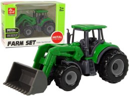 LEAN TOYS Pojazd Rolniczy Traktor Spychacz Zielony Mały