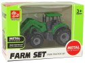 LEAN TOYS Pojazd Rolniczy Traktor Spychacz Zielony Mały