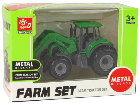 LEAN TOYS Pojazd Rolniczy Traktor Spychacz Zielony Mały LEAN TOYS Pojazd Rolniczy Traktor Spychacz Zielony Mały