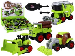 LEAN TOYS Pojazdy Rolnicze Do Skręcania i Demontażu DIY