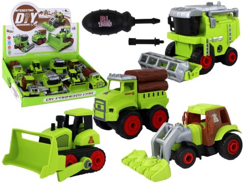 LEAN TOYS Pojazdy Rolnicze Do Skręcania i Demontażu DIY LEAN TOYS Pojazdy Rolnicze Do Skręcania i Demontażu DIY