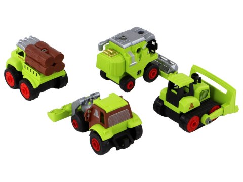 LEAN TOYS Pojazdy Rolnicze Do Skręcania i Demontażu DIY LEAN TOYS Pojazdy Rolnicze Do Skręcania i Demontażu DIY
