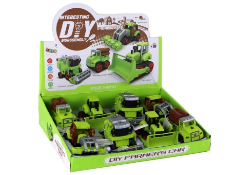 LEAN TOYS Pojazdy Rolnicze Do Skręcania i Demontażu DIY LEAN TOYS Pojazdy Rolnicze Do Skręcania i Demontażu DIY