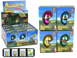 LEAN TOYS Rosnące Jajo Aligatora Krokodyla 6cm