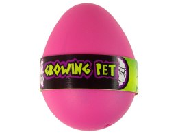 LEAN TOYS Rosnące Jajo Flaming 6cm Różowe