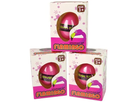 LEAN TOYS Rosnące Jajo Flaming 6cm Różowe LEAN TOYS Rosnące Jajo Flaming 6cm Różowe