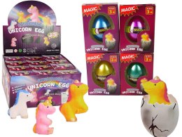 LEAN TOYS Rosnące W Wodzie Jajo Jednorożca 6cm 4 Kolory