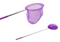 LEAN TOYS Siatka Na Motyle Owady Składana Teleskopowa 85 cm Fioletowa