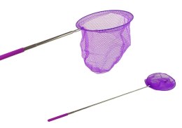LEAN TOYS Siatka Na Motyle Owady Składana Teleskopowa 85 cm Fioletowa