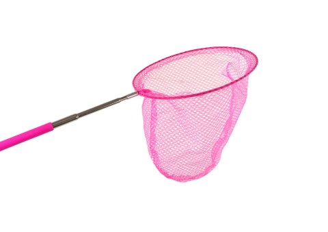 LEAN TOYS Siatka Na Motyle Owady Składana Teleskopowa 85 cm Różowa LEAN TOYS Siatka Na Motyle Owady Składana Teleskopowa 85 cm Różowa