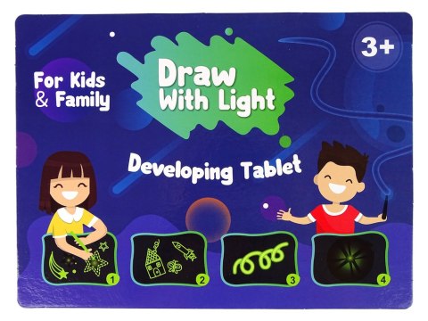 LEAN TOYS Tablica Świetlna Do Szkicowania Długopis LEAN TOYS Tablica Świetlna Do Szkicowania Długopis