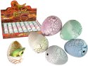 LEAN TOYS Wykluwające się Magiczne Jajko Dinozaura Rosnące 4 cm Białe