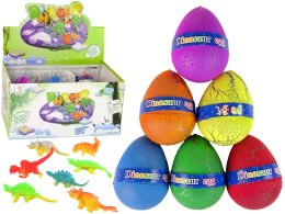LEAN TOYS Wykluwające się Magiczne Jajko Dinozaura Rosnące 9 cm Kolory