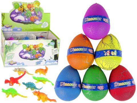 LEAN TOYS Wykluwające się Magiczne Jajko Dinozaura Rosnące 9 cm Kolory LEAN TOYS Wykluwające się Magiczne Jajko Dinozaura Rosnące 9 cm Kolory