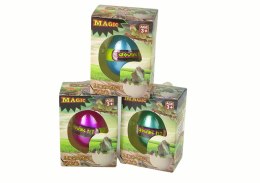 LEAN TOYS Wykluwające się Magiczne Jajko Jaszczurka Rosnące 6 cm
