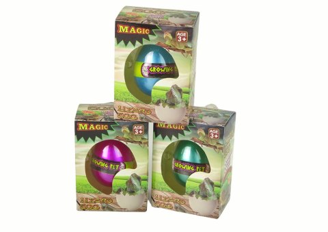 LEAN TOYS Wykluwające się Magiczne Jajko Jaszczurka Rosnące 6 cm LEAN TOYS Wykluwające się Magiczne Jajko Jaszczurka Rosnące 6 cm