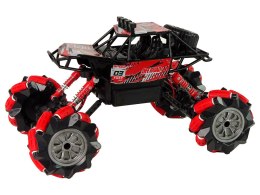 LEAN Toys Auto Zdalnie Sterowane 1:14 Czerwone Duże