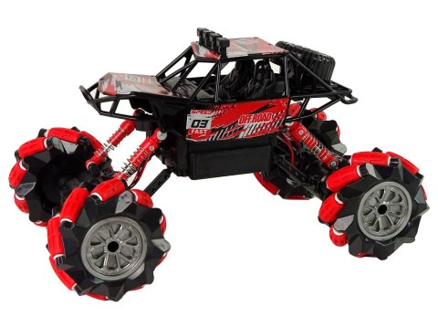 LEAN Toys Auto Zdalnie Sterowane 1:14 Czerwone Duże LEAN Toys Auto Zdalnie Sterowane 1:14 Czerwone Duże